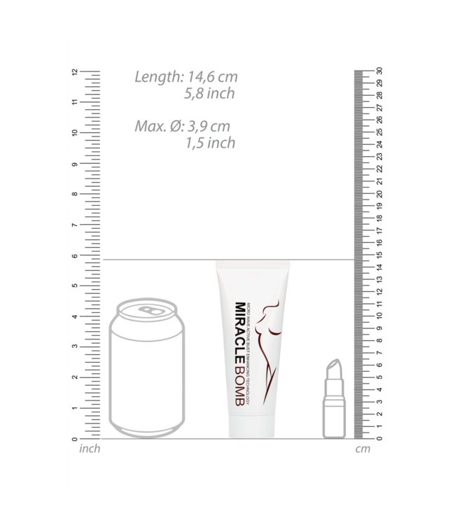 Pharmquests Miracle Bomb Breast Gel 100ml – Firm & Full Breasts Naturally