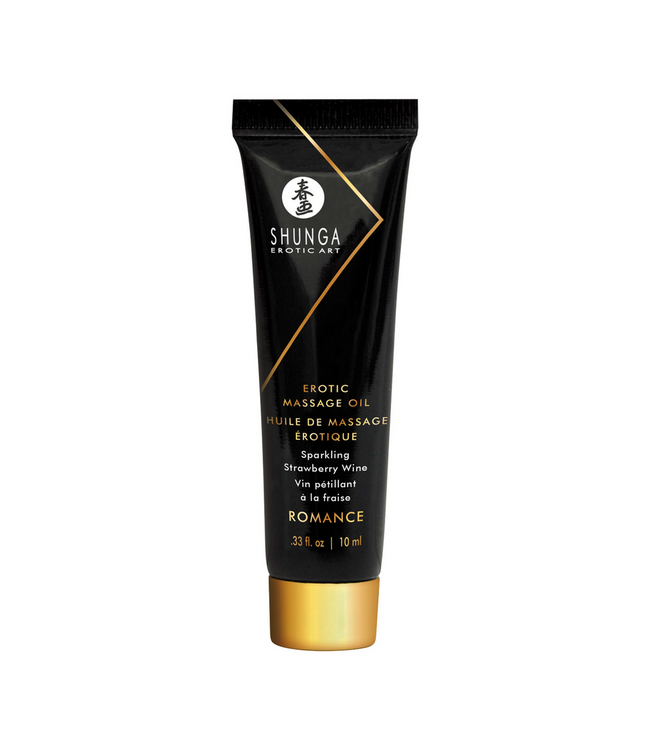 Shunga Shunga Geisha's Secrets Aardbei Reisformaat Erotische Massage Cadeauset