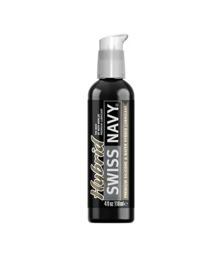 Swiss Navy Swiss Navy Hybrid Gleitmittel 118 ml – Seidig, langlebig und komfortabel