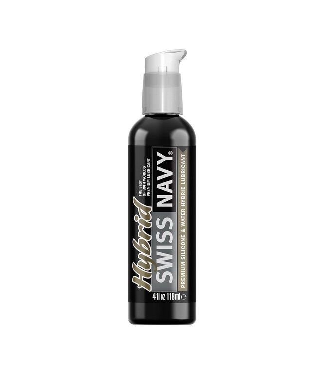 Swiss Navy Swiss Navy Siliconen-Waterbasis Hybrid Glijmiddel 118Ml Voor Langdurig Comfort