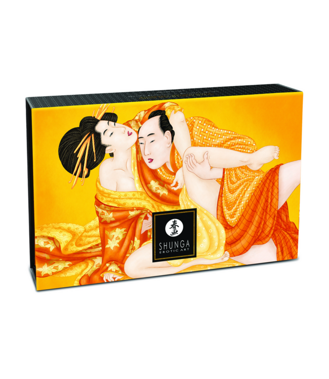 Shunga KISSABLE Mango Droog Massagepoeder Met Veer Voor Sensuele Lichaamsstreling