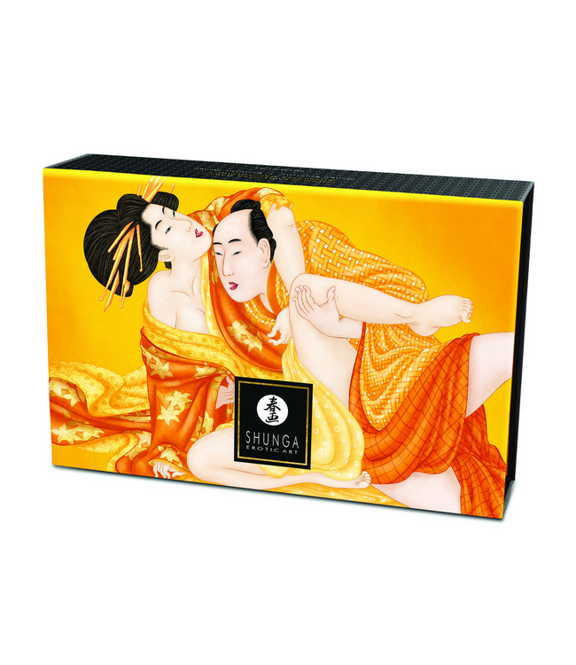 Shunga Kissable Mango Body Powder: Sensual Dry Massage with Feather Touch 75g
