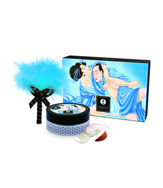 Shunga Kissable Coconut Body Powder – Sensual Massage Pleasure Set