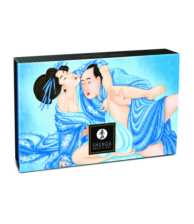 Shunga Kissable Coconut Body Powder – Sensual Massage Pleasure Set