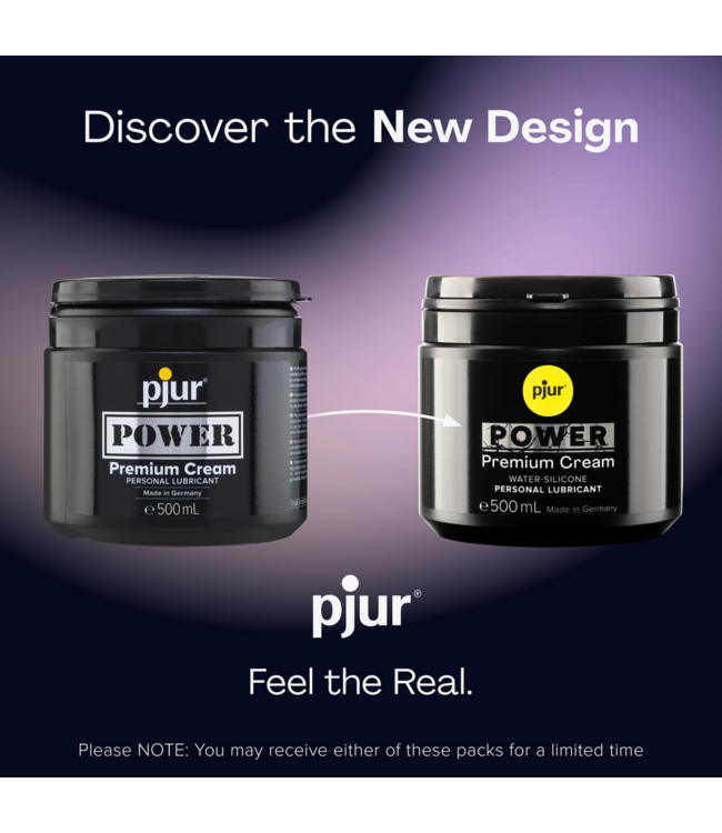 Pjur Pjur POWER Premium Cream 500 ml – Cremer Gleitmittel für intensiven Genuss