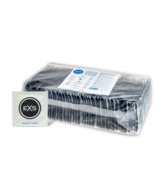 EXS EXS Ultradunne Latex Condooms Met Speenuiteinden 53 Mm Breed – 100 Stuks