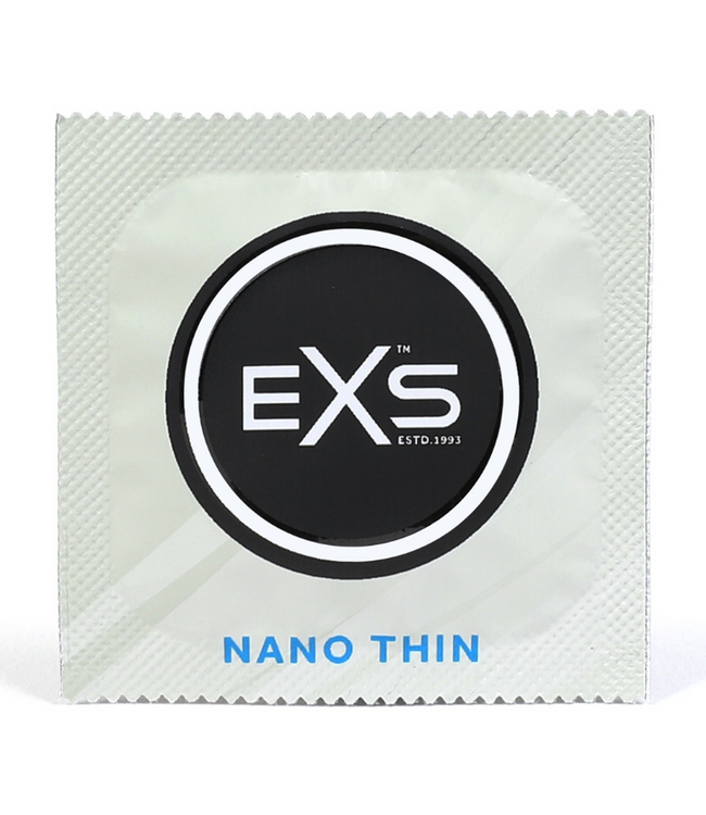 EXS EXS Ultradunne Latex Condooms Met Speenuiteinden 53 Mm Breed – 100 Stuks