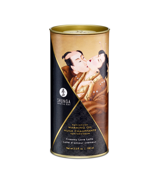 Shunga Aphrodisia Love Latte Warming Oil – Sensual Edible Pleasure 100ml