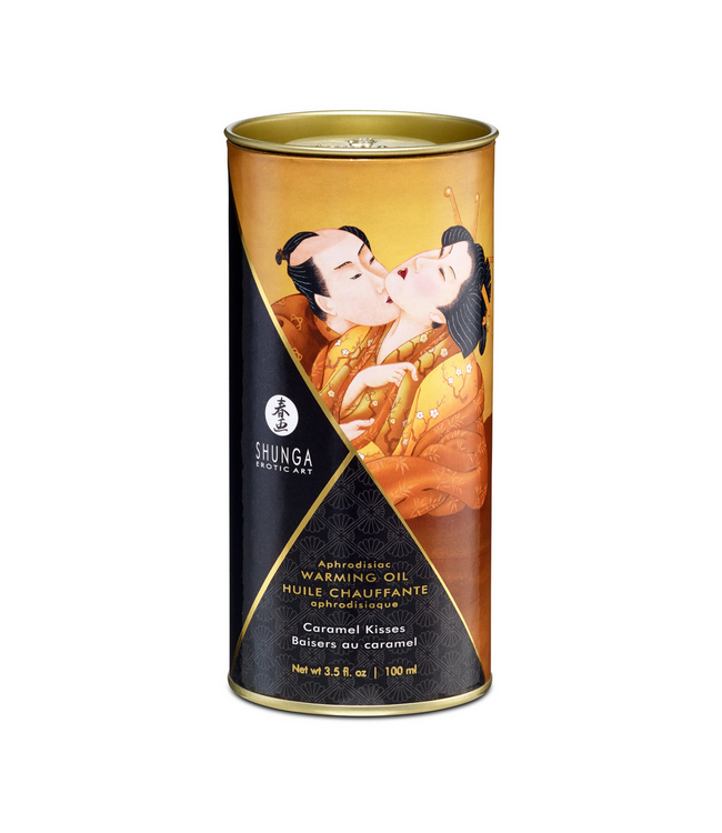 Shunga Aphrodisia Karamellkuss Öl 100 ml – Sinnlich wärmendes Vergnügen