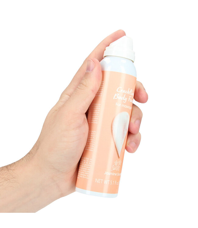 Pharmquests Sensueel Knetterend Jasmijn Massage Foam Voor Koppels 150Ml