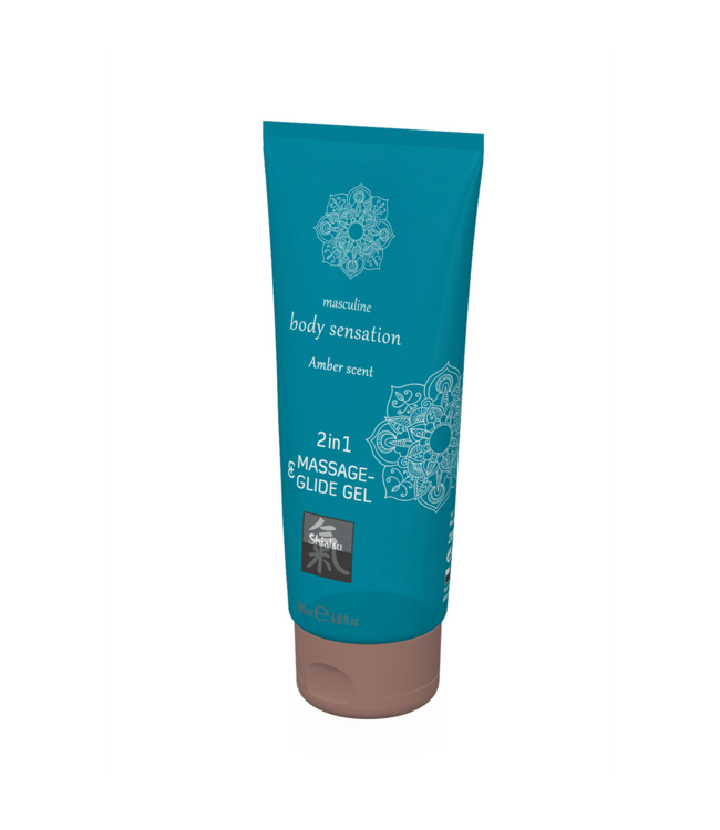 HOT Hydraterende 2-in-1 Massage & Glide Gel Met Vochtgevoelige Smeerwerking