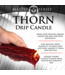 XR Brands Thorn Drip Candle | Gothic Pillar for Sensational Temperature Play