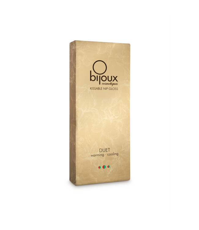 Bijoux Indiscrets Kusbare Duo-Lipgloss mit Kühl- & Wärmeeffekt 2x13ml – Sinnliche Momente