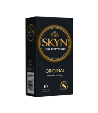 Mates Skyn Mate SKYN Original Condoms - 10 Pack for Natural Comfort & Sensitivity