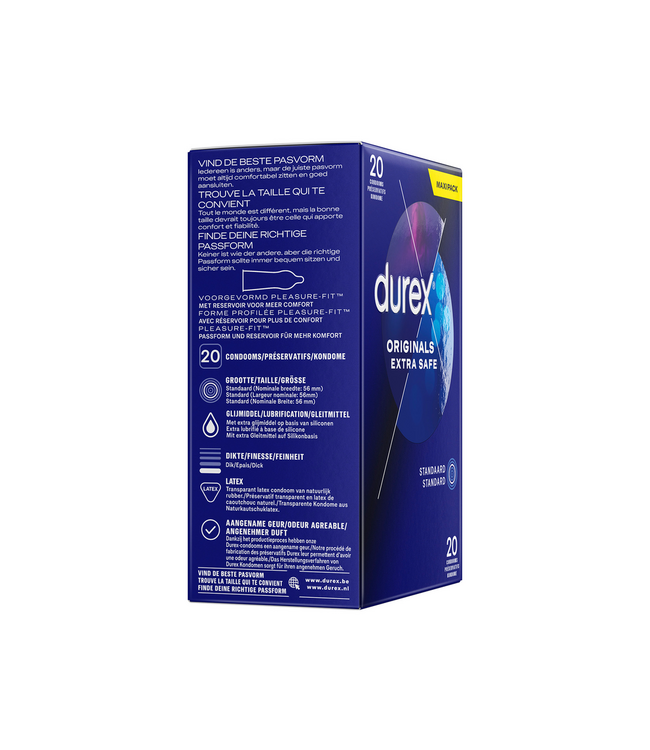 Durex Durex Love Comfort Latexcondooms Met Siliconen Glijmiddel 20 Stuks