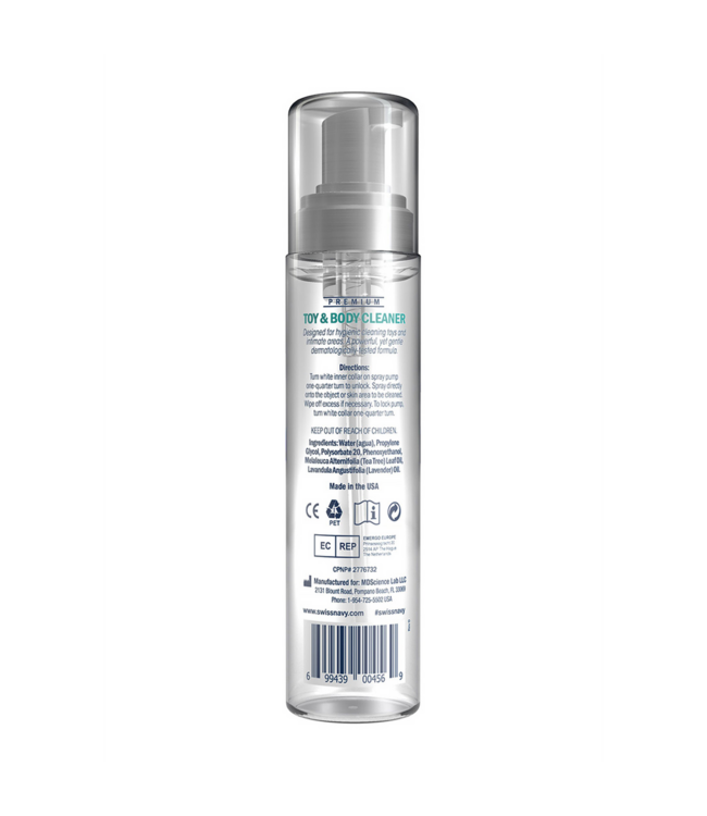 Swiss Navy Swiss Navy Schuimende Reiniger Voor Toy & Body 207 Ml