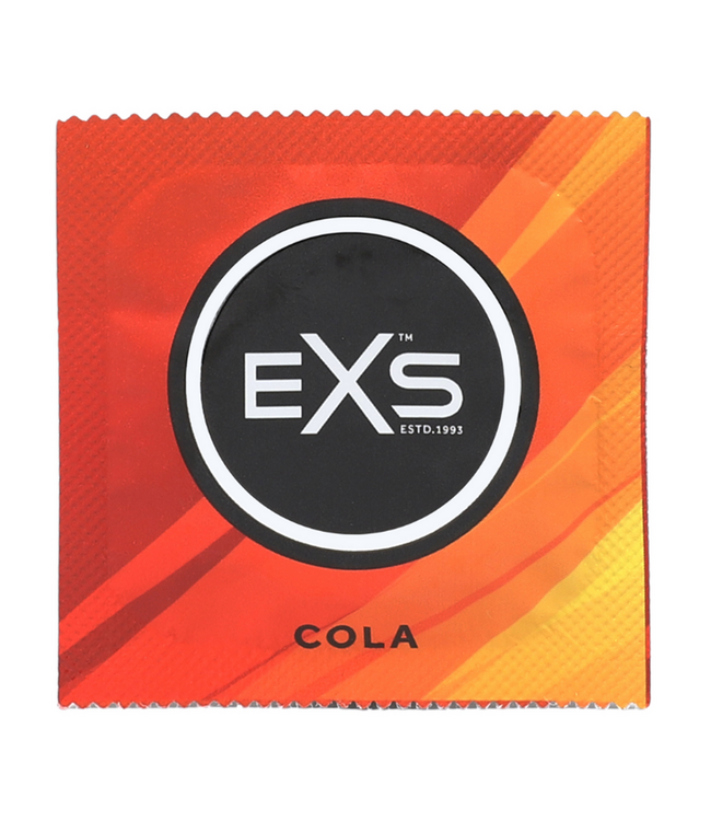 EXS EXS Cola-Flavored Latex Condooms Met Zoete Smaak en BSI-Certificering – 100 Stuks