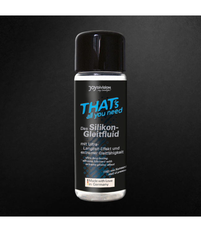 Joydivision Siliconen Glijmiddel 100ml Voor Langdurige Gladheid En Gebruik In Bad Of Douche