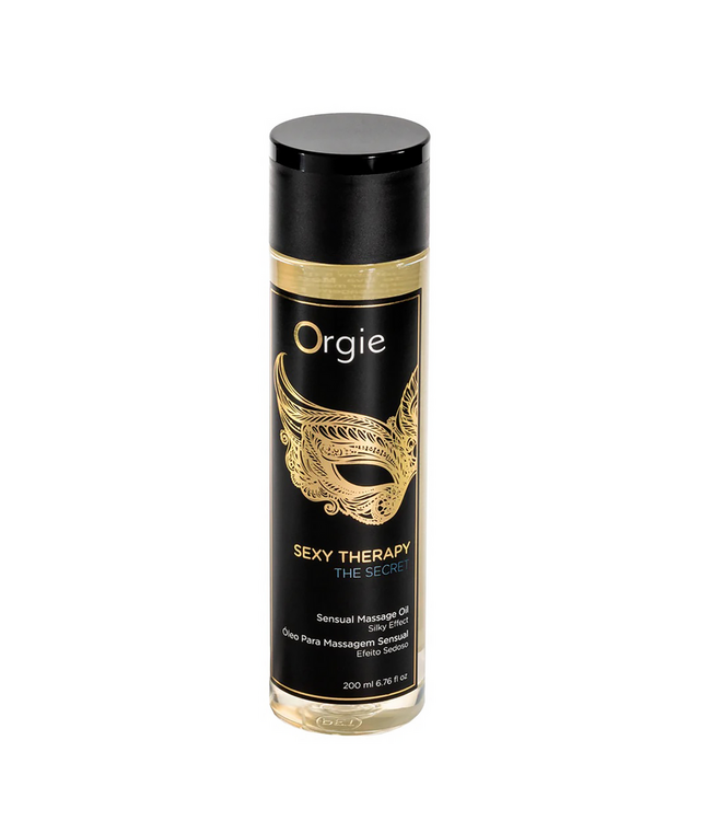 Orgie Silky Soft Sensual Massage Oil 200ml - Nourishing Almond & Grape Seed