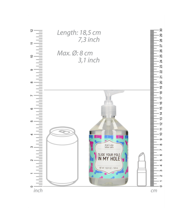 S-Line S-Line Anal Gleitmittel 500 ml – Sanfte Feuchtigkeit für besondere Momente