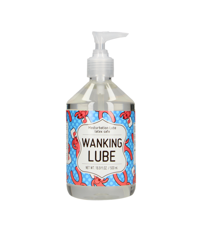 S-Line Gentle Water-Based Wanking Lube - 500ml Safe Lubricant for All Uses