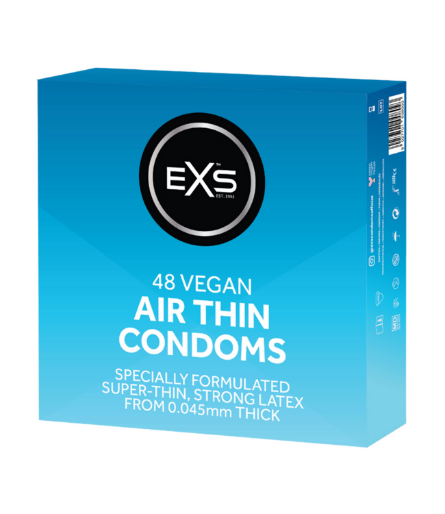 EXS EXS Air Thin Kondome – 48 Stück ultradünn, stark & komfortabel