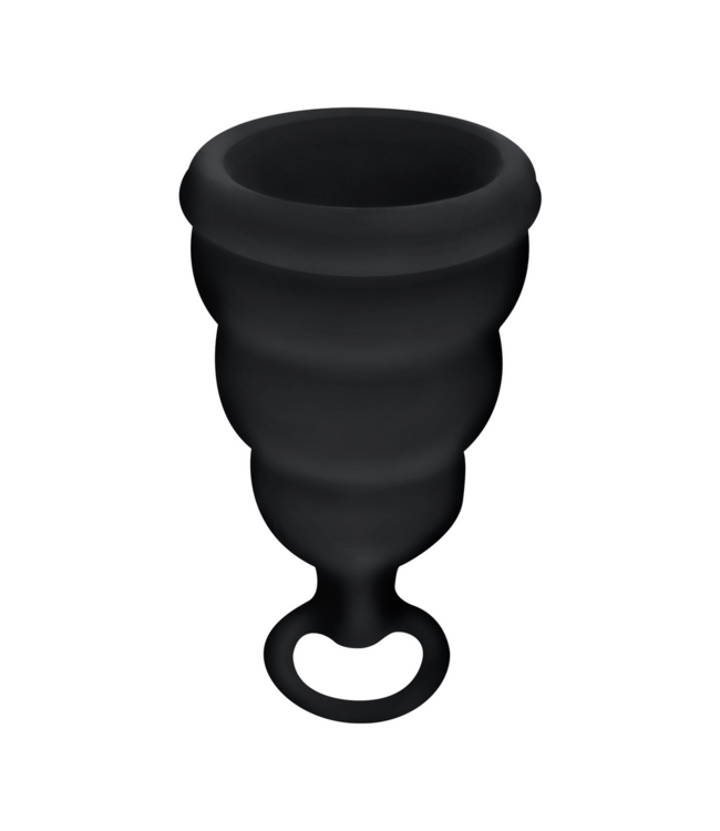 G-Vibe Gvibe Mentruatiecup Met Terugslagventiel Zwart | Betrouwbare Lekvrije Bescherming