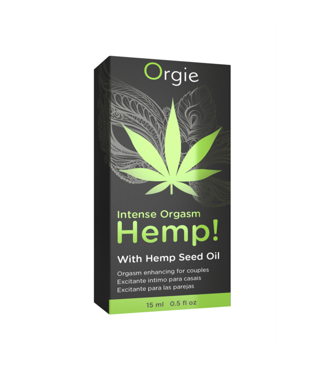 Orgie Intense Orgasm Hemp Gel: Ignite Pleasure & Heighten Intimacy