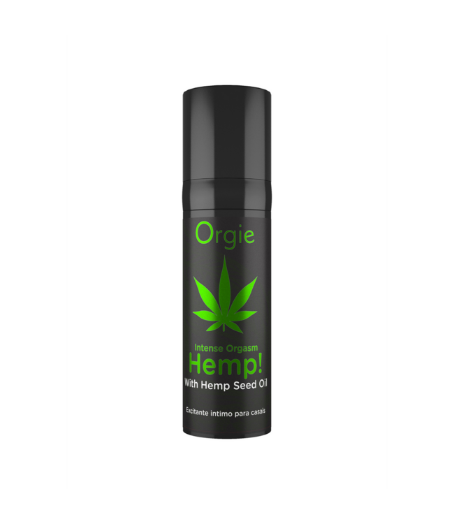 Orgie Hennep Zaadolie Gel Met Acmela Oleracea En Niacinamide Voor Intens Plezier