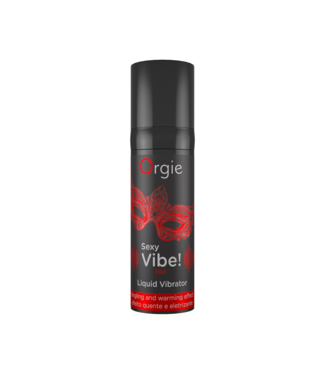 Orgie Stimulerende Liquid Vibrator Gel Aardbei Met Opwarmend Trillend Effect