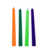 XR Brands UV Glow Wax Drip Candles Set - 4 Stuks Multicolor Blacklight Kaarsen