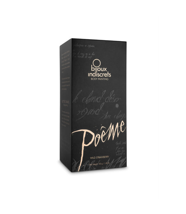 Bijoux Indiscrets Bijoux Indiscrets Bodypainting Wilde Aardbei Met Karameltextuur En Pluim 50g
