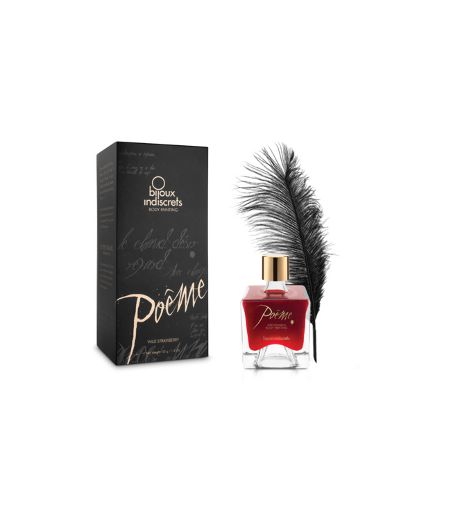 Bijoux Indiscrets Bijoux Indiscrets Bodypainting Wilde Aardbei Met Karameltextuur En Pluim 50g