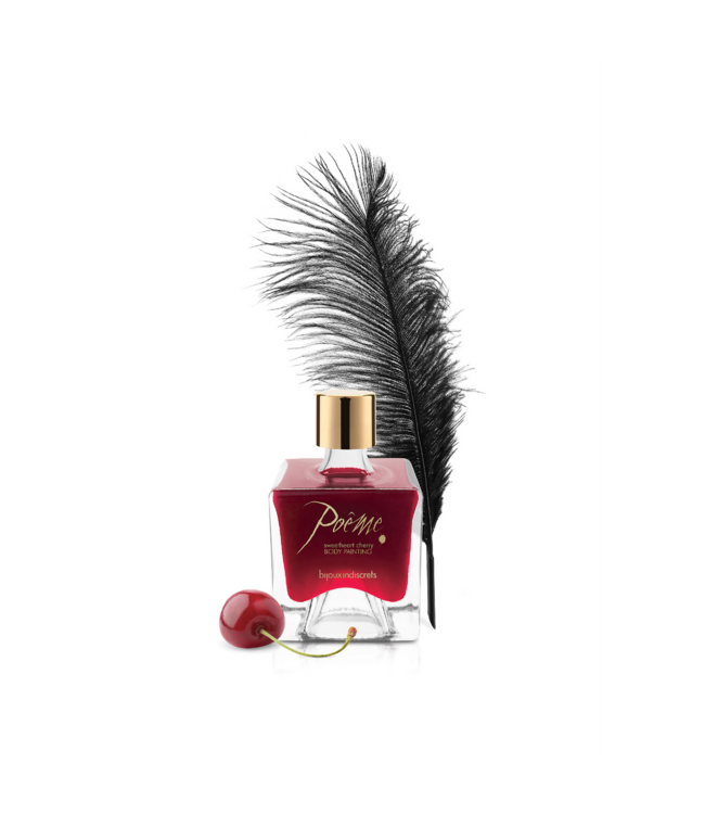 Bijoux Indiscrets Poème Wild Strawberry Body Painting – Sweet Sensation for Loving Moments