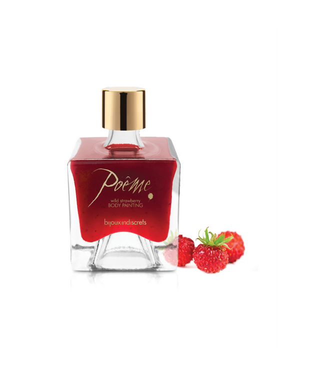 Bijoux Indiscrets Bijoux Indiscrets Bodypainting Wilde Aardbei Met Karameltextuur En Pluim 50g
