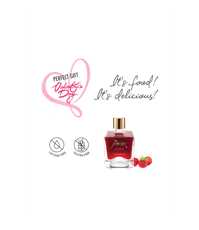 Bijoux Indiscrets Bijoux Indiscrets Bodypainting Wilde Aardbei Met Karameltextuur En Pluim 50g