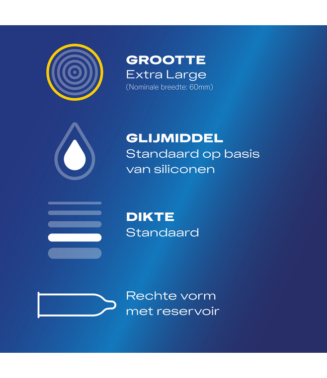 Durex Durex XXL Kondome 12 Stück – Extra Länge & Komfort für Sicherheit