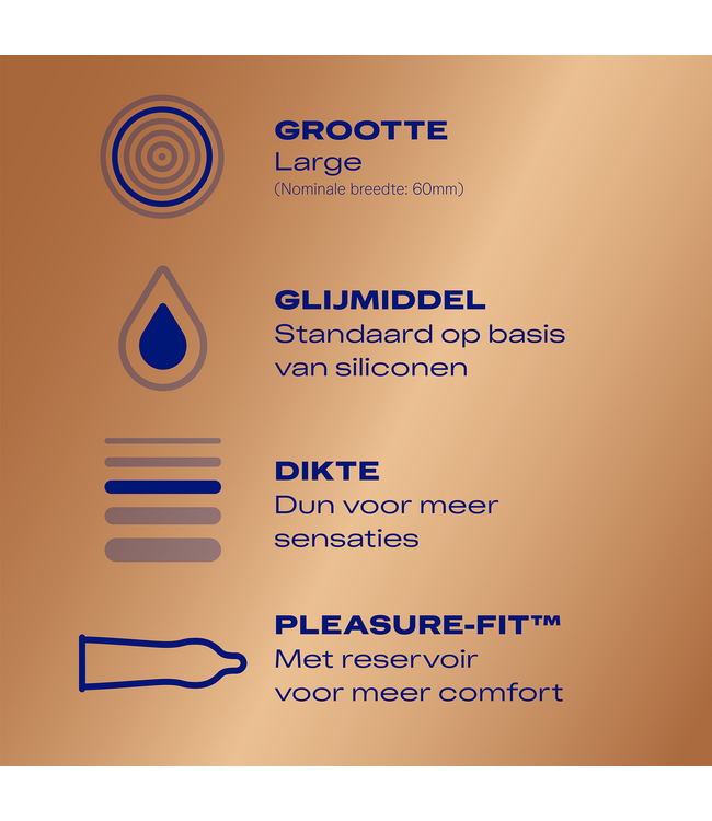 Durex Durex Nude XL Ultra-Thin Condoms - 10 Pack for Sensitivity & Safety