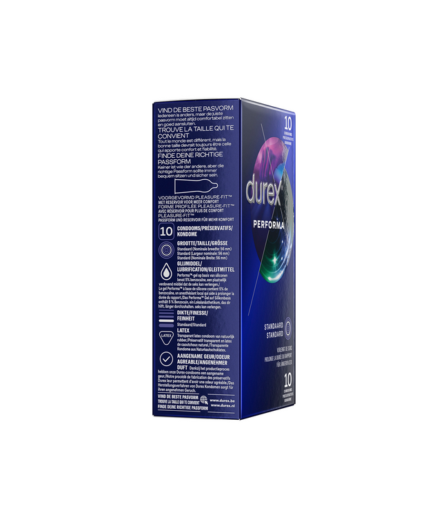 Durex Durex Originals Extra Safe Kondome – 10 Stück für maximalen Schutz