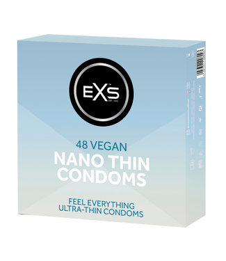 EXS EXS Ultrathin 0,045mm Condooms 48 Stuks – Natuurlijk Latex & Siliconen Glijmiddel