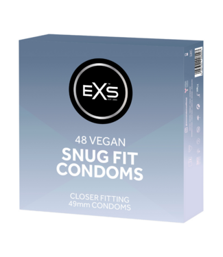 EXS EXS Snug Fit Condoms - 48 Pieces for Comfort & Safety (49mm Wide)