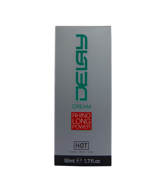 HOT HOT Delay Cream – Effektive Verzögerungscreme für Männer, 50 ml