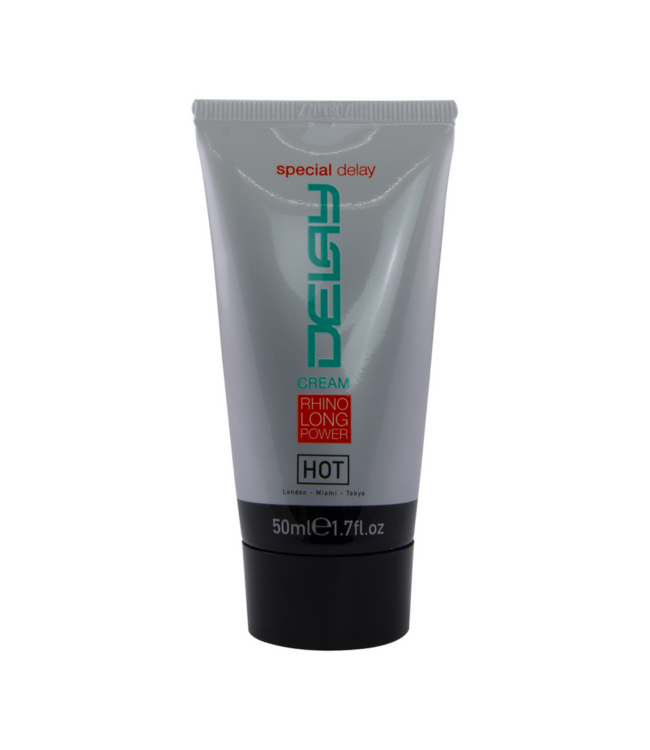 HOT HOT Delay Cream – Effektive Verzögerungscreme für Männer, 50 ml
