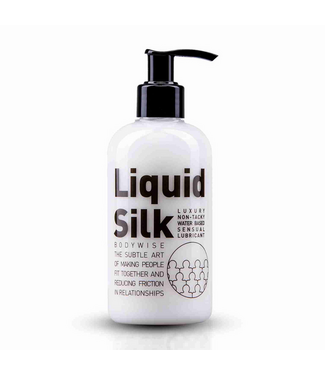 Liquid Silk Hydraterend Waterbasis Glijmiddel 250 ml Glycerinevrij Met Siliconen