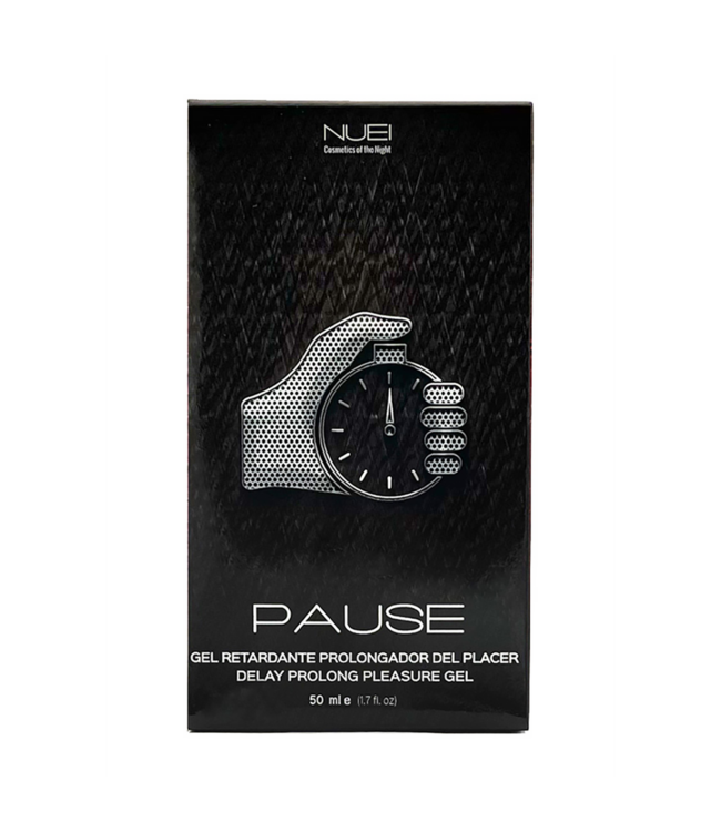 Nuei PAUSE Delay Gel for Men – Natural Water-Based Formula for Lasting Pleasure