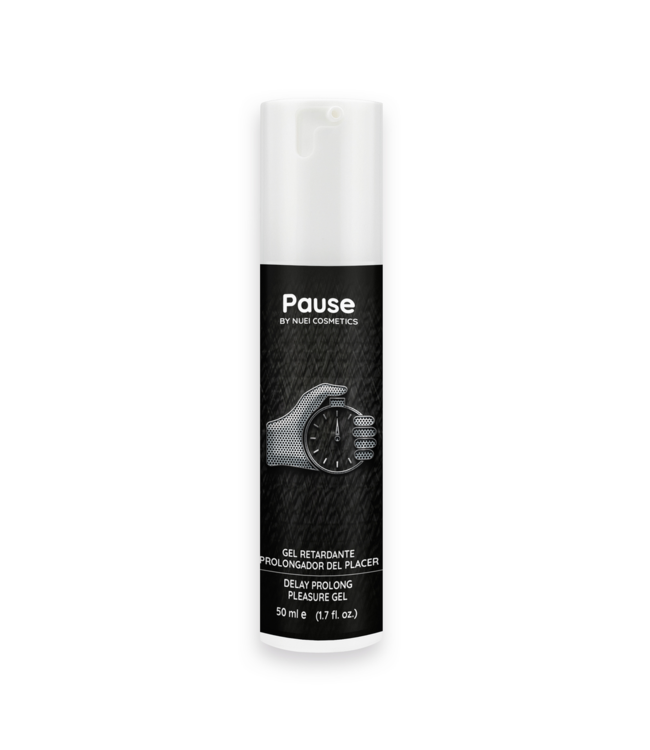Nuei PAUSE Delay Gel for Men – Natural Water-Based Formula for Lasting Pleasure