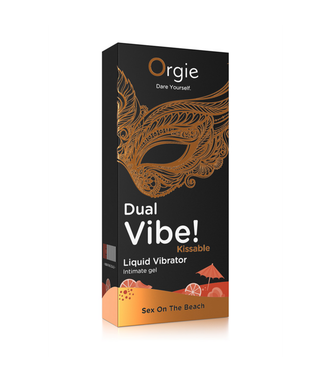 Orgie Dual Vibe! Kissable Tropical Pleasure – Oral Delight 15ml