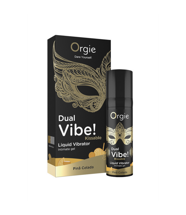 Orgie Dual Vibe! Pinã Colada – Tropischer Geschmack mit sanfter Vibration 15 ml