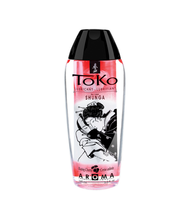 Shunga Toko Aroma Waterbasis Glijmiddel Met Natuurlijke Kersensmaak - Zeer Zijdezacht