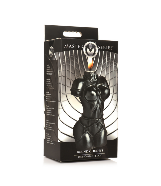 XR Brands Mystic Black Druipkaars van XR Brands – Stijlvol en Sfeervol Design